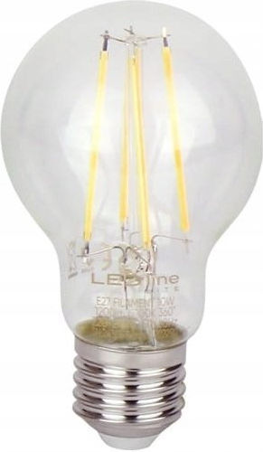LED line Λάμπα LED 10W για Ντουί E27 και Σχήμα A60 Θερμό Λευκό