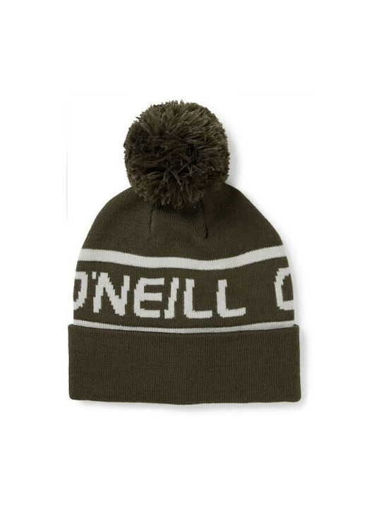 Beanie Ανδρικός Σκούφος Πλεκτός σε Καφέ χρώμα