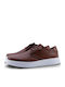 Suede Men's Casual Shoes Tabac Brown