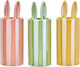 Porcelain Vase Bunny Ears Various Colours 8x23x8cm