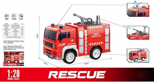 eToy Auto 1:20 Feuerwehrauto Zurückziehen