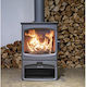 Charnwood Aire 7 Керамична Дървена Печка 7kW Черна