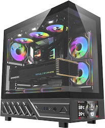 Darkflash DS950V Gaming Midi-Turm Computergehäu...