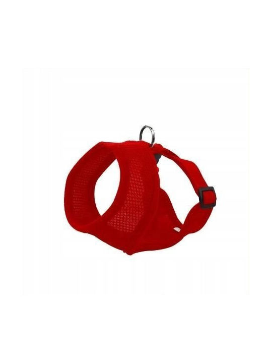 Hundegeschirr Rote Mesh Polyester S Halsumfang 32cm Brustumfang 37-47cm