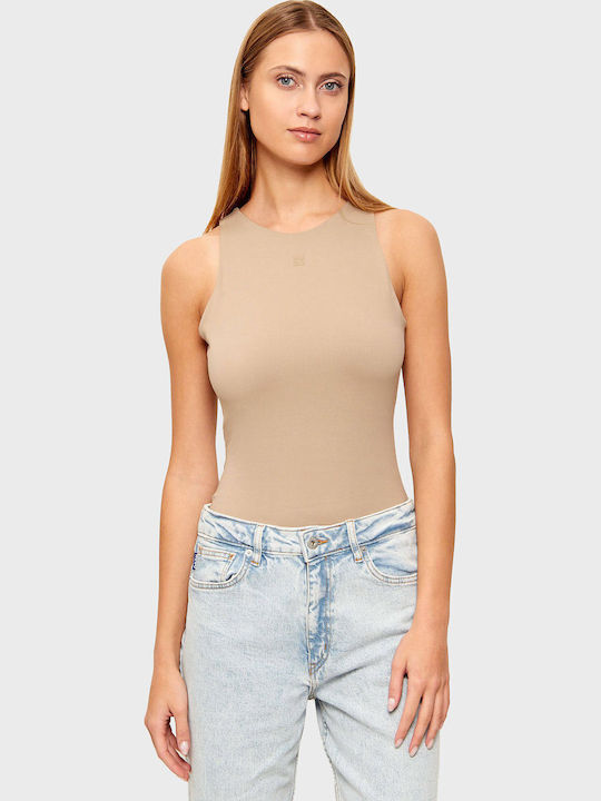 Hugo Stretch-jersey Bodysuit Stacked Logo Dasie...