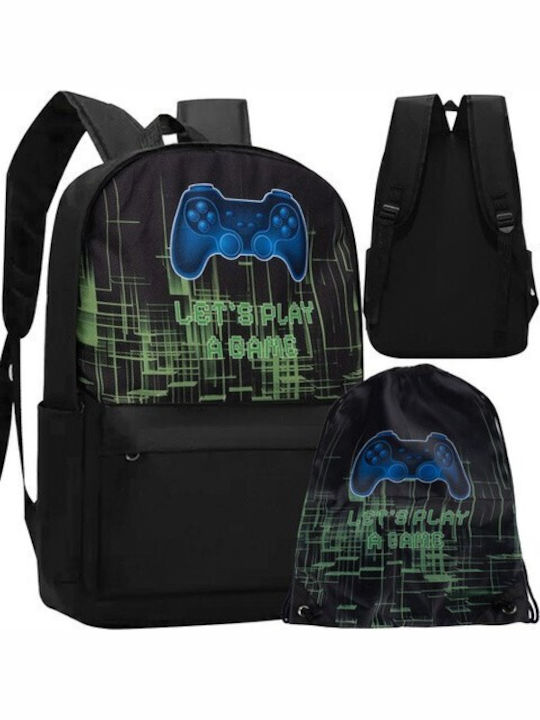 Schulranzen Rucksack in Schwarz Schulranzen Rucksack in Schwarz