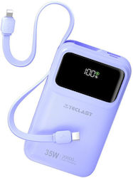 Teclast Q20 Pro 20000mAh 35W Μωβ Teclast Q20 Pro 20000mAh 35W Μωβ