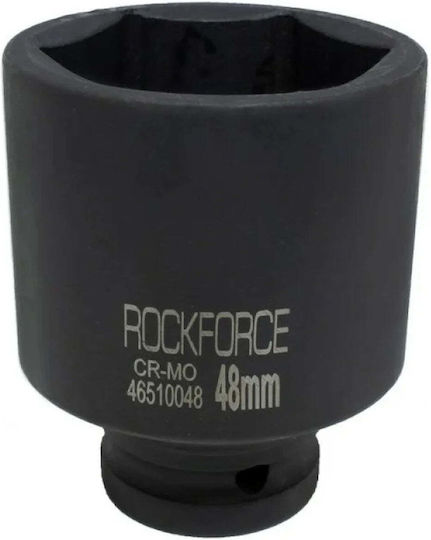 Rockforce Καρυδάκι Εξάγωνο με Καρέ Υποδοχής 3/4" Διάμετρος 48 / 3/4"