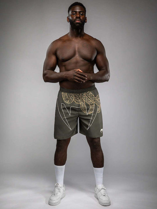 Training Shorts Venum Serpenti Khaki Bronze Ivory
