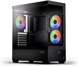 Aerocool P500D Digi-G-BK-v1 Gaming Middle Tower cu Deschidere Laterală Aerocool P500D Digi-G-BK-v1 Gaming Middle Tower cu Deschidere Laterală