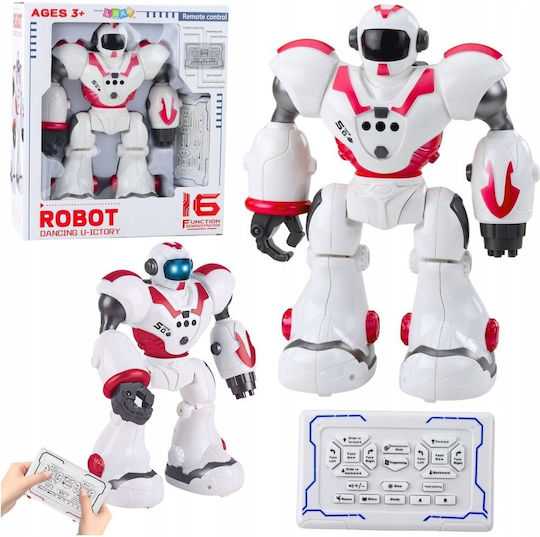 Lean Toys Remote Controlled Τηλεκατευθυνόμενο Ρομπότ Ροζ