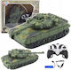 Lean Toys Military RC Tank Green