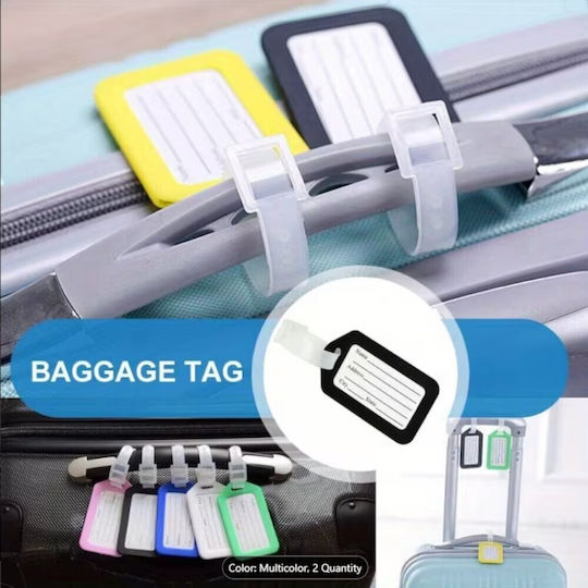 Set Luggage Label 2 Pieces