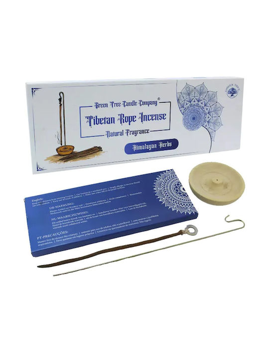 Set 10 Pieces Aromatic Rope Himalayan Herbs Home Fragrance Burner