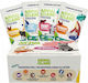 Animal Island Wet Cat Food with Beef Chicken Turkey and Fish 80x85gr