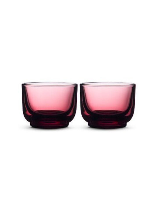 Fellow Fellow Kaffee/Freddo Glas in Rote Farbe 120ml