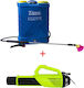 Battery Pressure Sprayer with 16lt Capacity