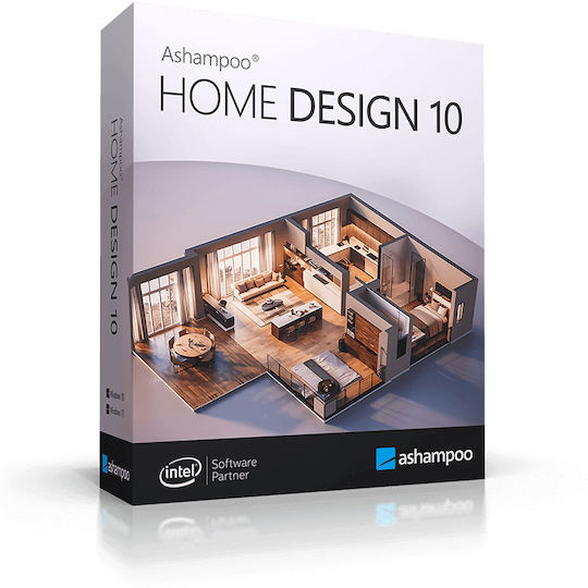 Ashampoo Home Design 10 Αγγλικά σε Ηλεκτρονική άδεια για 1 Χρήστη Lifetime