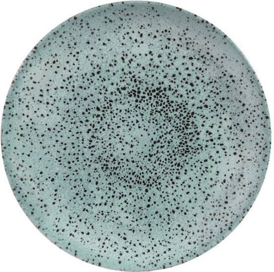 Churchill 1795 Studio Prints Serving Plate Shallow Porcelain Green 26cm 8 Pieces
