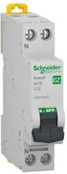 Schneider Automatischer Leistungsschalter 1p C32 Ext10631 Schneider Automatischer Leistungsschalter 1p C32 Ext10631