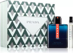 Prada Luna Rossa Ocean Мъжки Комплект с Тоалетна Вода Prada Luna Rossa Ocean Мъжки Комплект с Тоалетна Вода