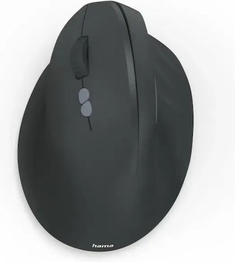 HAMA EWM-600 Mouse Ergonomic Wireless Bluetooth pentru Stângaci Negru