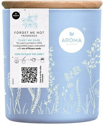 Aroma Home Forget Me Not Scented Candle 150 G Unisex Aroma Home Forget Me Not Scented Candle 150 G Unisex