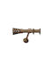 Demo Systems Metallic Single Curtain Pole 150cm Bronze