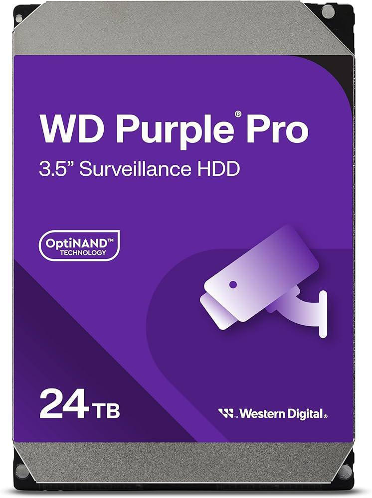 Western Digital Purple Pro Smart 24TB HDD Σκληρός Δίσκος 3.5