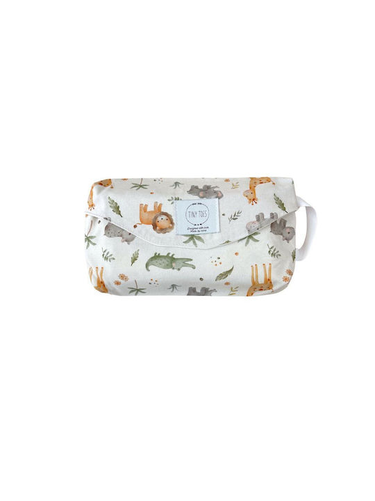 Tiny Toes Etui für Babyfeuchttücher Little Safari