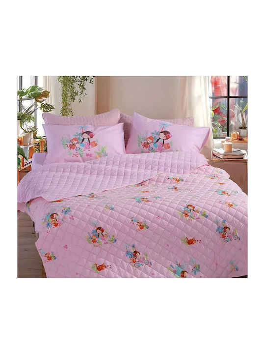 Nef-Nef Homeware Παπλωματοθήκη Ημίδιπλη 180x240 Welcome To India Welcome To India