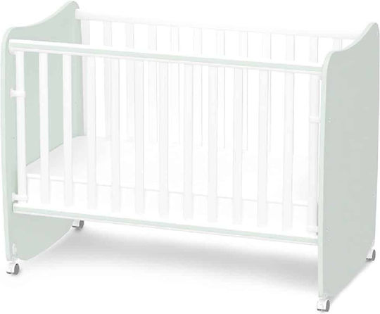 Lorelli Baby Crib Stars Green