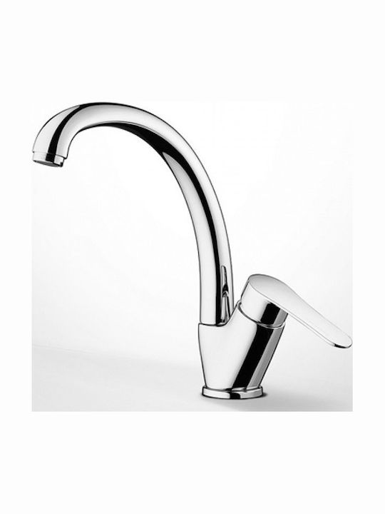 Eurorama Kitchen Faucet Counter Silver