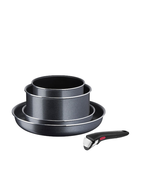 Tefal Ingenio Xl Force Сет Тигани от Алуминий с Керамично Покритие 5 Части