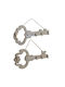 Inart Wall Key Holder 30x1x14cm