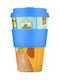 Ecoffee Cup Kunststoff Tasse Mit Deckel 400ml