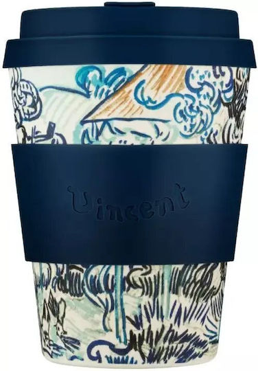 Ecoffee Cup Κούπα Πλαστική με Καπάκι 350ml