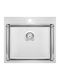 Deante Drop-In Kitchen Sink Inox with Faucet L55xW50cm Silver 5907650873792