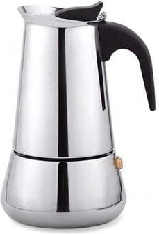 Maestro Μπρίκι Espresso 6cups Inox Μαύρο