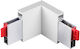 Steel Sp D20 Profilo Angolare Cieco Bianco Ideal Lux 370286