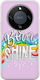 Born To Shine Honor Magic8 Lite 5g Flexible Tpu Διάφανη Σιλικόνη