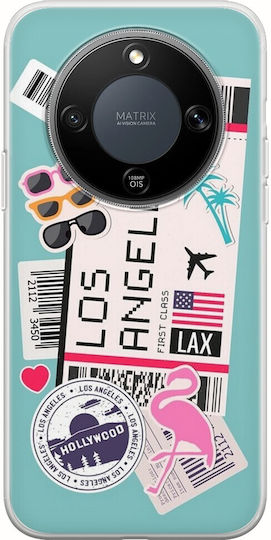 Ticket To Los Angeles Honor Magic8 Lite 5g Flexible TPU Transparent Silicone