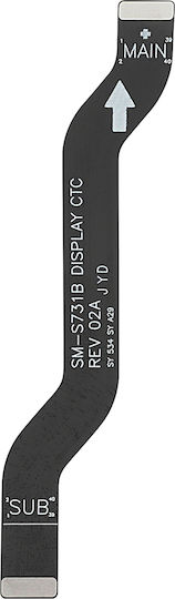 Clappio Kompatibles LCD Bildschirm Flexkabel Galaxy S25 Fe Flexibel Schwarz