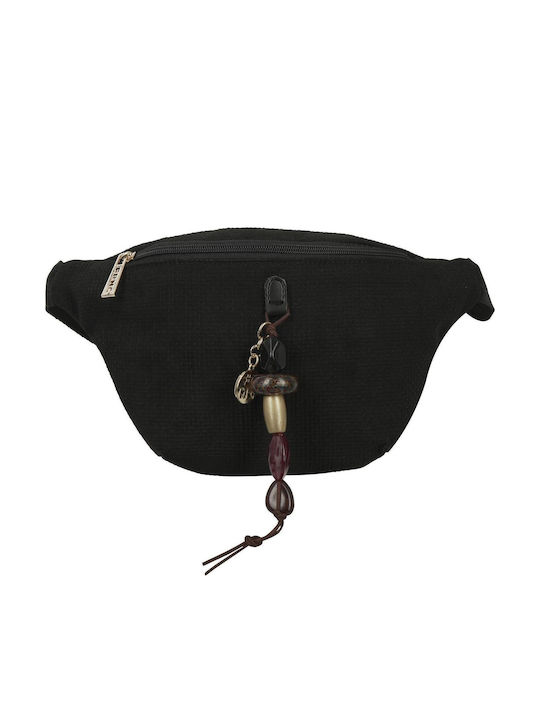 FRNC Gestrickte Damen Crossbody Tasche Schwarz
