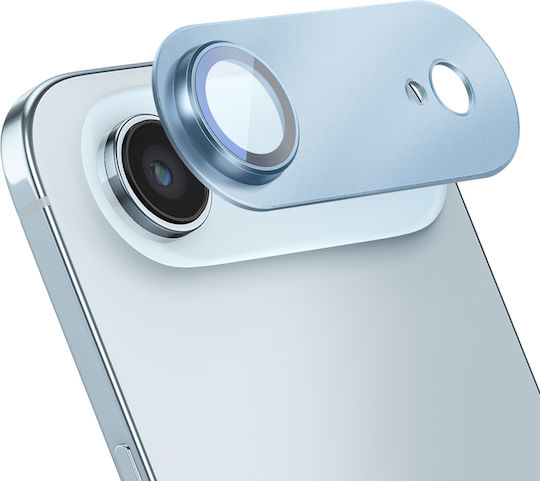 Protecție Lentilă Cameră Avizar Iphone Air Cadru Monobloc din Aluminiu Albastru