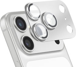 Avizar Kameraobjektivschutz Iphone 17 Pro Max Monoblock Aluminiumrahmen Silber