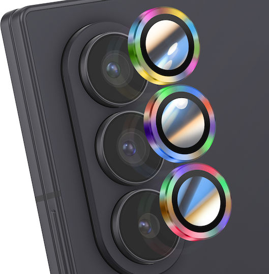 Protecție Lentilă Cameră Enkay Galaxy Z Fold 7 Triplu Lentilă Multicolor