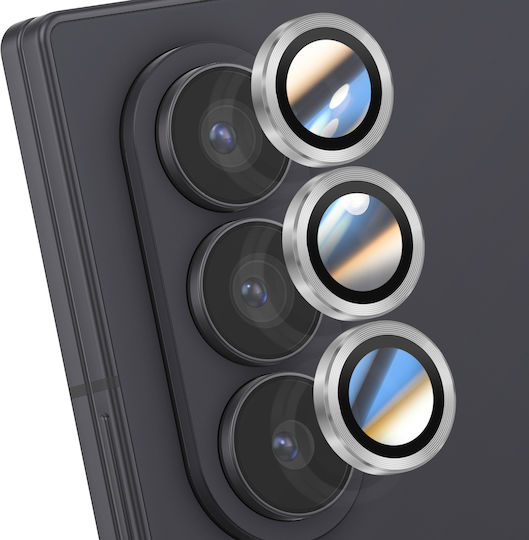 Enkay Camera Lens Protection Galaxy Z Fold 7 Triple Lens Silver