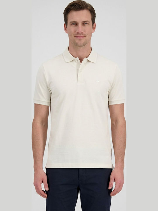 Fynch Hatton Polo Blouse Short Sleeve New Offwhite