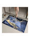 Rutschfestes Badematte ZD1BAT3QWSMAT02 Marineblau 80x50cm